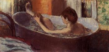 埃德加 德加 Woman in a Bath Sponging Her Leg